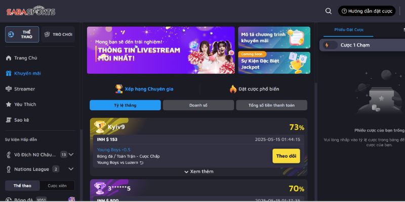 Trải nghiệm cá cược bóng đá siêu phàm tại thể thao loto188