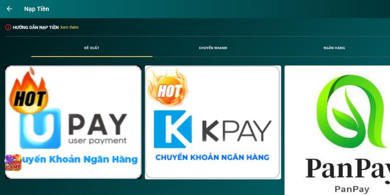 Hướng dẫn cách nạp tiền loto188 nhanh chóng
